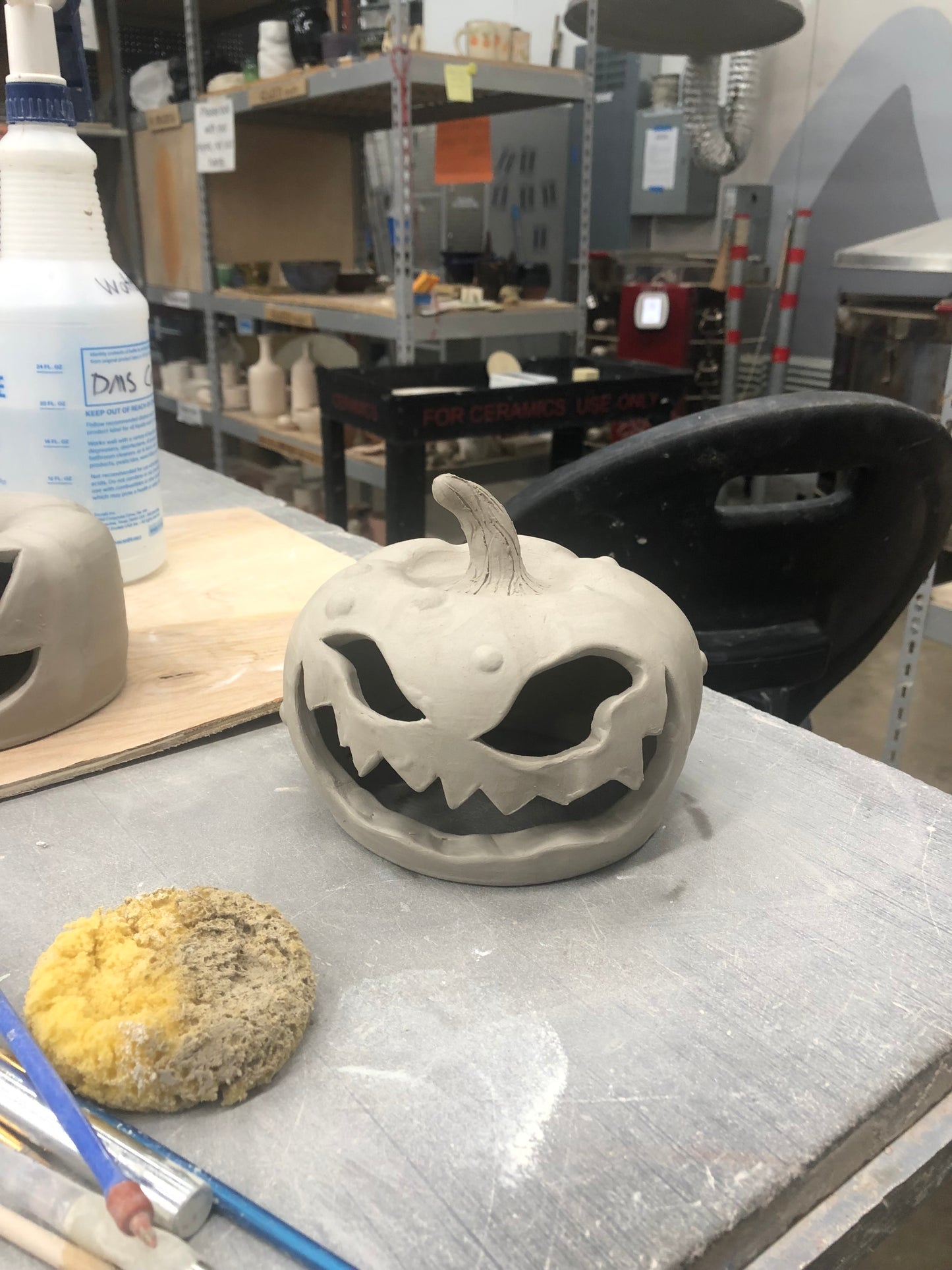 Clay Pumpkin Carving - 10/11/25