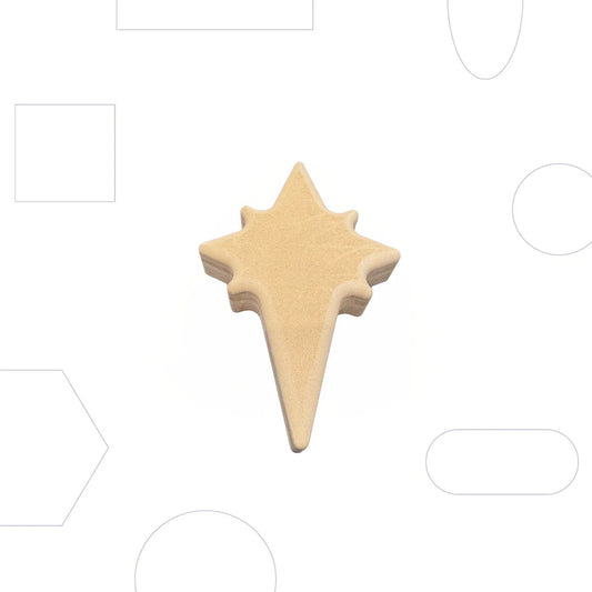 Wallie 8 Point Shooting Star - 4x6"