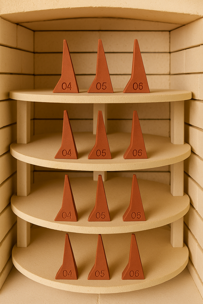 Kiln Inspection Kit | Self-Supporting Cone Set