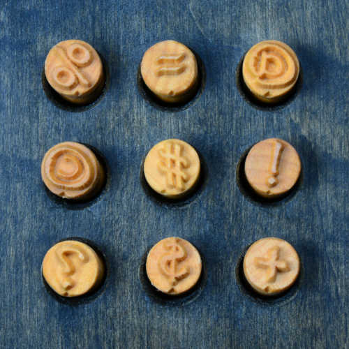 PCP Prints Charming Punctuation Stamps
