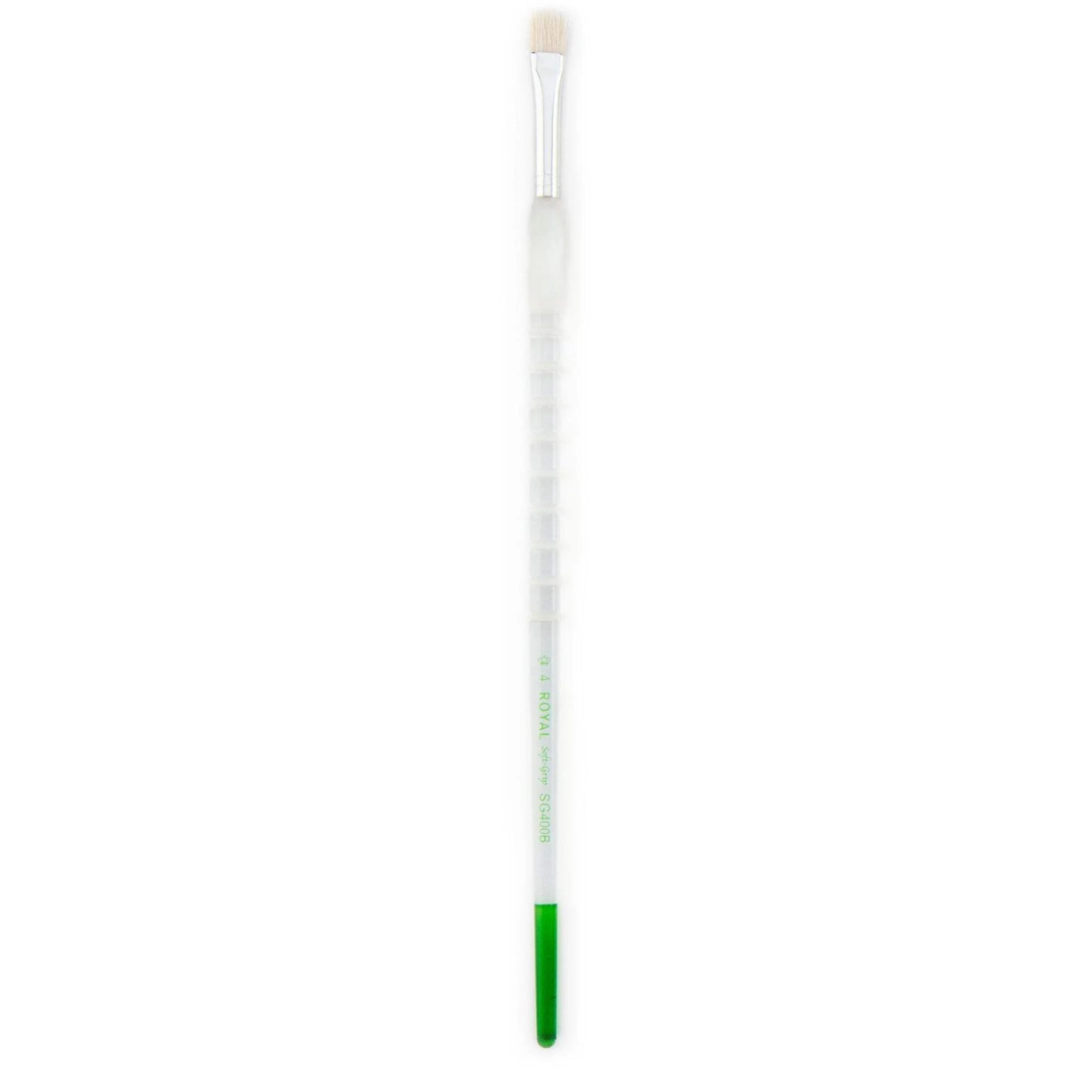 SG400F #4 Royal Soft-Grip Flat Brush | Ceramic High Quality Art Brush | ACS