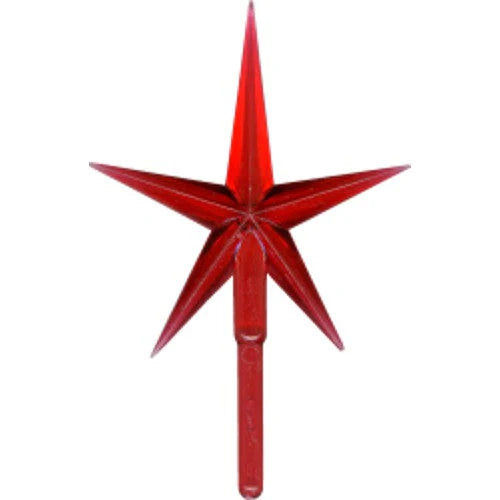 Small Modern Tree Star Red