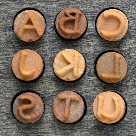 PCUC Prints Charming Upper Case Stamps