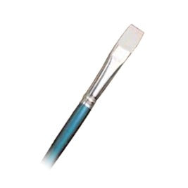 R425 #8 Royal White Bristle Flat Brush | Ceramic High Quality Art Brush | ACS