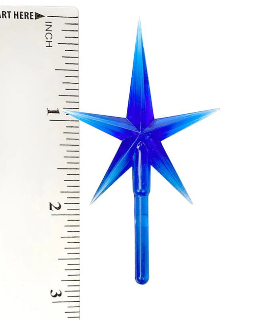 Small Modern Tree Star Blue